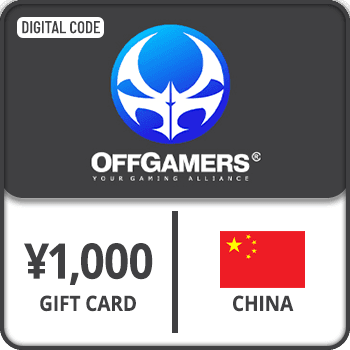 OffGamers Gift Card CHINA CNY 1000