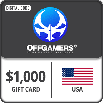OffGamers Gift Card USA $1000
