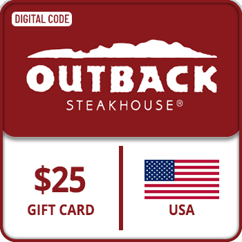 Outback Steakhouse Gift Card USA $25