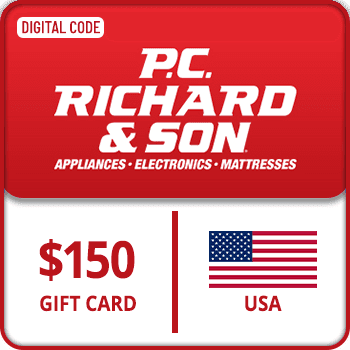 P.C. RICHARD & SON Gift Card USA 150 USD