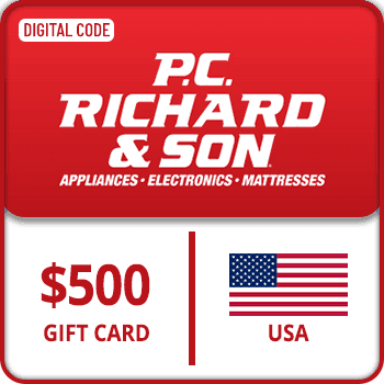 P.C. RICHARD & SON Gift Card USA 500 USD