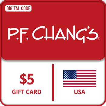 P.F. Chang Gift Card USA 5 UAD