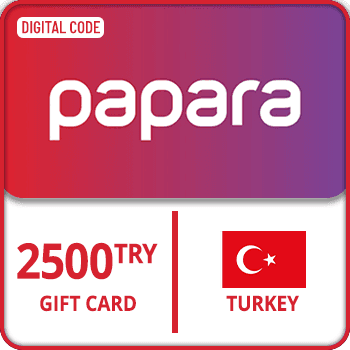 Rewarble Papara Gift Card Turkey ₺2500