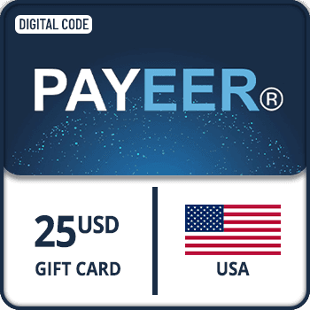 Rewarble Payeer Gift Card USA $25