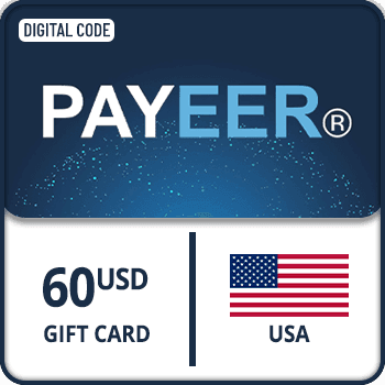 Rewarble Payeer Gift Card USA $60