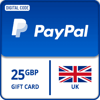 Rewarble PayPal Gift Card UK £25