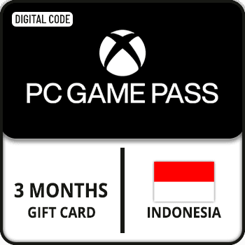 Xbox PC Game Pass Gift Card INDONESIA 3 MONTH