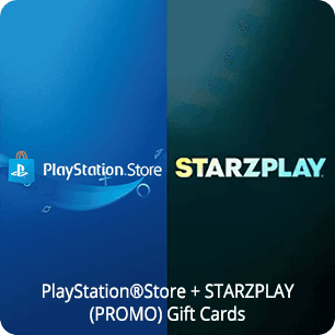 PlayStation Store + STARZPLAY (PROMO) Gift Cards