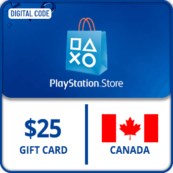 PlayStation Network Card (PSN) Canada $25