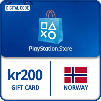 PlayStation Network Card (PSN) Norway kr200