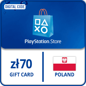 PlayStation Network Card (PSN) Poland zł70