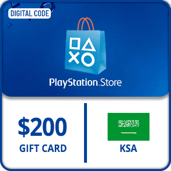 PlayStation Network Card (PSN) KSA $200
