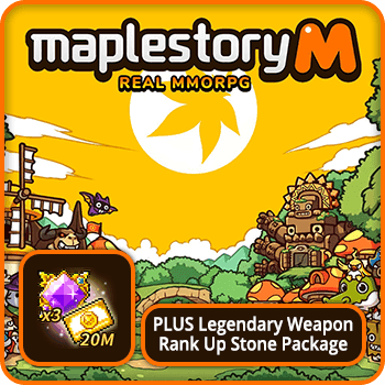 MapleStory M PLUS Legendary Weapon Rank Up Stone Package