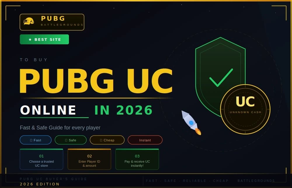 Best Site to Buy PUBG UC Online in 2026 (Fast & Safe Guide)