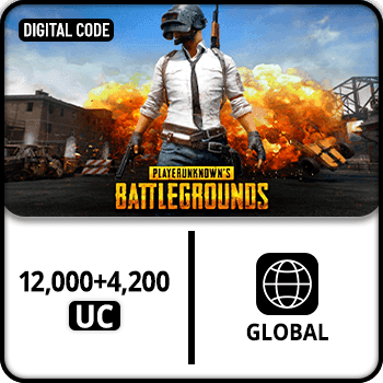 PUBG Mobile 12000+4200 UC
