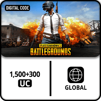 PUBG Mobile 1500 + 300 UC