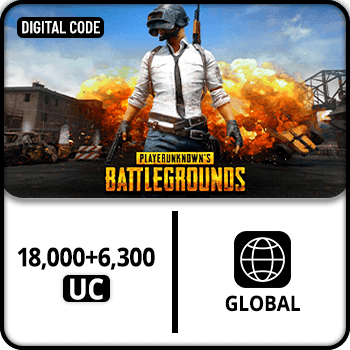 PUBG Mobile 18000+6300 UC
