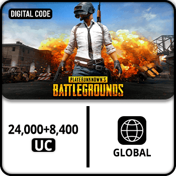 PUBG Mobile 24000+8400 UC