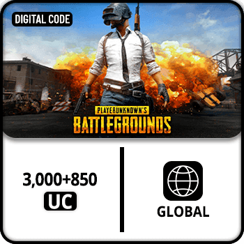 PUBG Mobile 3000 + 850 UC