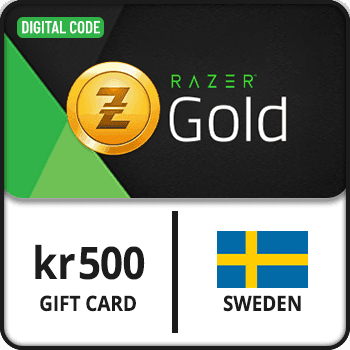 Razer Gold Sweden kr500