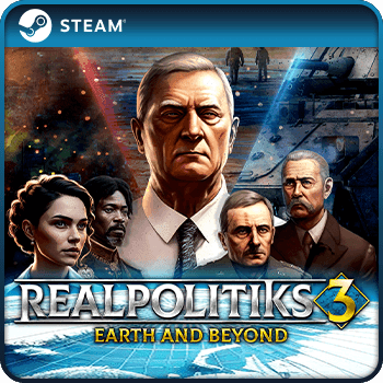 Realpolitiks 3 Earth and Beyond PC Steam Game Key (Global)