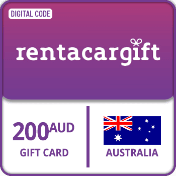 RentacarGift Card AUSTRALIA 200 AUD