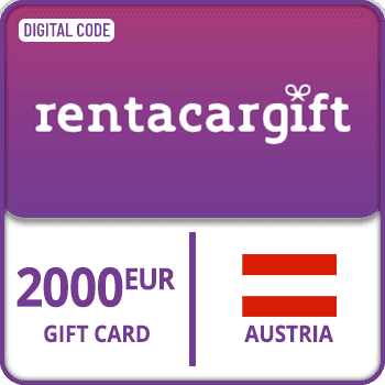 RentacarGift Card Ireland EUR 2000