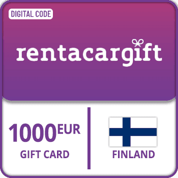 RentacarGift Card Finland EUR 1000