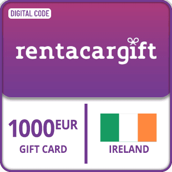 RentacarGift Card Ireland EUR 1000