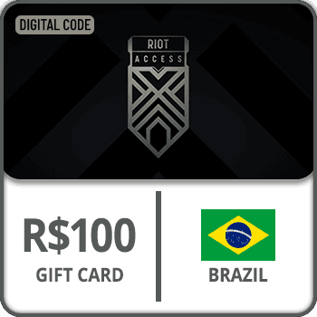 Riot Access Gift Card Brazil R$100