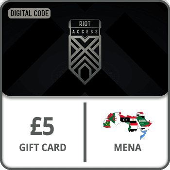 Riot Access Gift Card MENA GBP £5