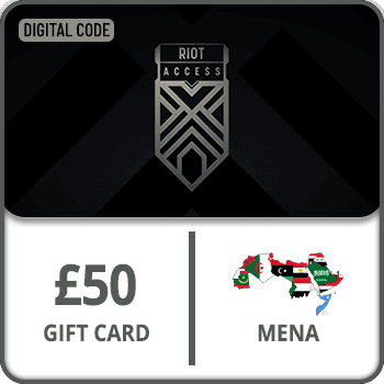 Riot Access Gift Card MENA GBP £50