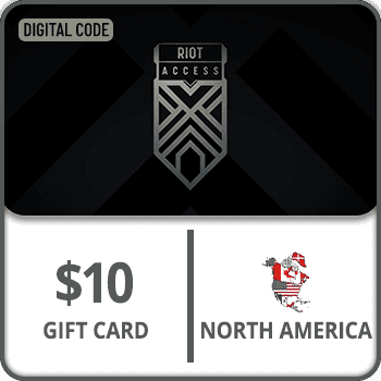 Riot Access Gift Card North America $10