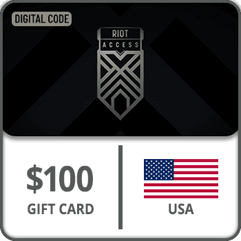 Riot Access Gift Card USA $100