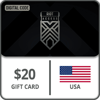 Riot Access Gift Card USA $20