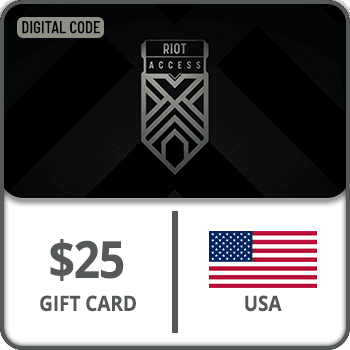 Riot Access Gift Card USA $25