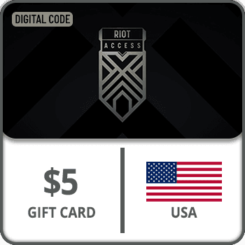 Riot Access Gift Card USA $5