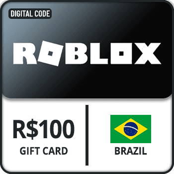 Roblox Gift Card Brazil R$100