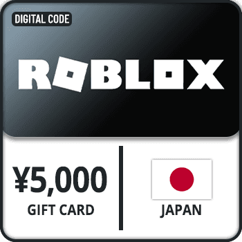 Roblox Gift Card Japan ¥5000