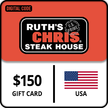Ruth's Chris Steak House Gift Card USA 150 USD