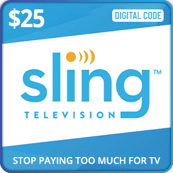 Sling Television Gift Card $25