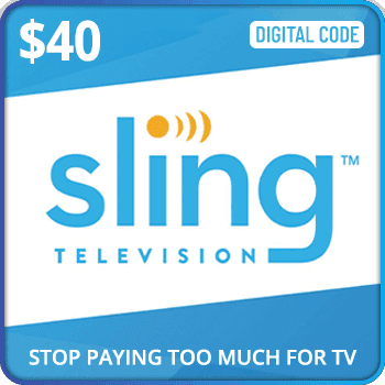 Sling Television Gift Card $40