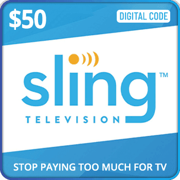 Sling Television Gift Card $50