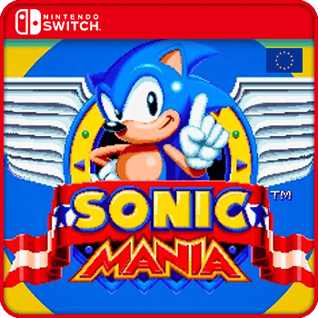 Sonic Mania Switch Nintendo Game Key Europe