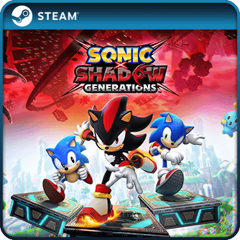 SONIC X SHADOW GENERATIONS PC Steam Game Key (Europe & UK)
