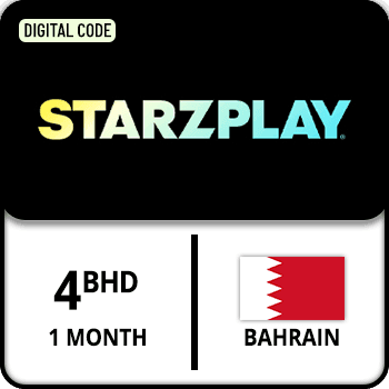 StarzPlay Gift Card Bahrain 1 Month 4 BHD