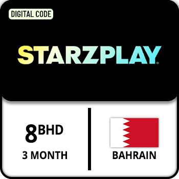 StarzPlay Gift Card Bahrain 3 Month 8 BHD