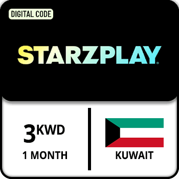 StarzPlay Gift Card Kuwait 1 Month 3 KWD