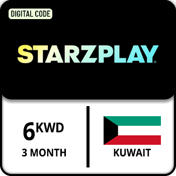 StarzPlay Gift Card Kuwait 3 Month 6 KWD
