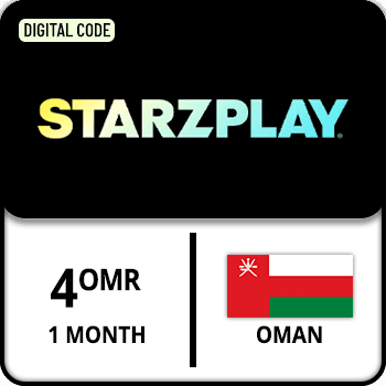 StarzPlay Gift Card Oman 1 Month 4 OMR